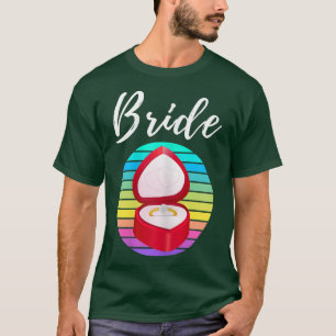 Camiseta Mulheres Casando Recens casados Noivas Casando Cas