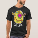 Camiseta Mulheres CellFie Funny Science Biology VNeck<br><div class="desc">Mulheres CellFie Funny Science Biology VNeck.</div>