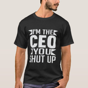 Camiseta Mulheres Ceo Boss Tee Future Ceo 000 000 Im Ceo Y