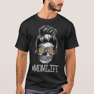 Camiseta Mulheres Cheetah Leopard Imprimir Mulher Skype Mãe