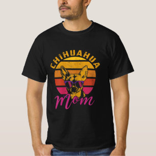 Camiseta Mulheres Chihuahua Mãe Funny Chihuahua Proprietá