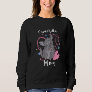 Camiseta Mulheres Chinchilla Mãe Cute Chinchillas Amor Cora