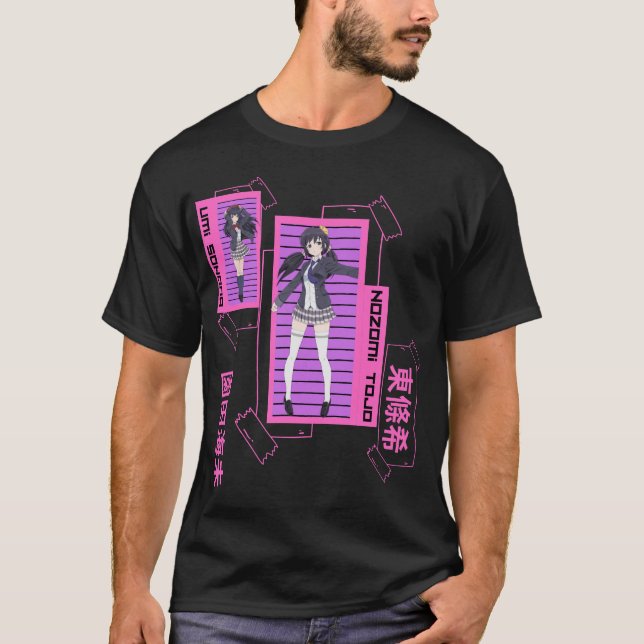 Camiseta mulheres clássicas nozomi tojo (Frente)