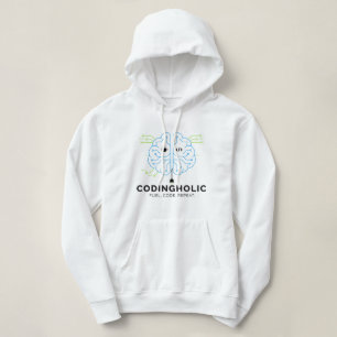 Camiseta Mulheres Clean Tech Cérebro Codificação Gráficos D