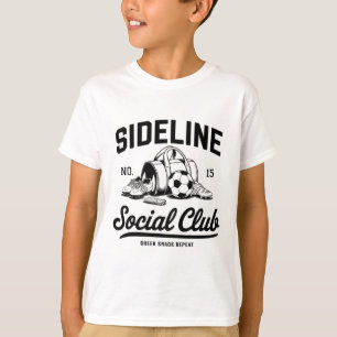 Camiseta Mulheres Clube Social à Margem Dia de Jogo da Mãe