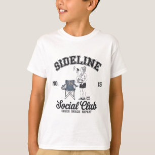 Camiseta Mulheres Clube Social à Margem Dia de Jogo da Mãe