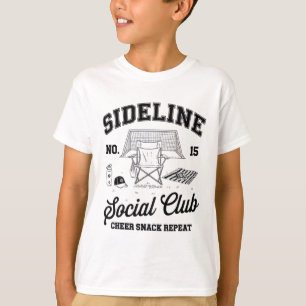 Camiseta Mulheres Clube Social à Margem Dia de Jogo da Mãe