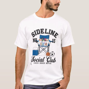 Camiseta Mulheres Clube Social à Margem Dia de Jogo da Mãe