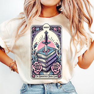 Camiseta Mulheres com Cartões Pastel Tarot Club Romantasy