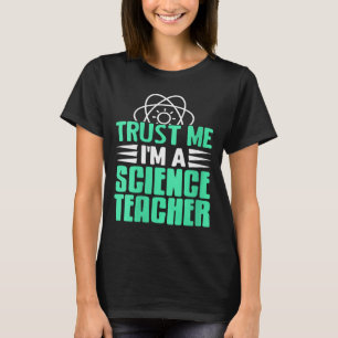 Camiseta Mulheres Confie Em Mim Eu Sou Professora De Ciênci