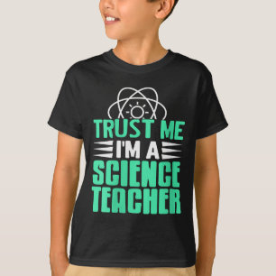Camiseta Mulheres Confie Em Mim Eu Sou Professora De Ciênci