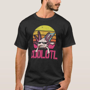 Camiseta Mulheres Coolotl Axolotl Peixe Mexicano Anfíbio