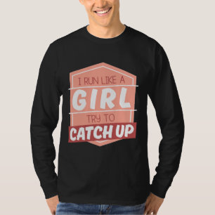 Camiseta Mulheres Corredores Engraçadas Presente Eu Corro C