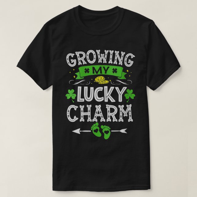 Camiseta Mulheres crescendo minha sorte Rua engraçada do Pa (Frente do Design)