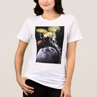 Camiseta Mulheres da Água-Viva Espacial