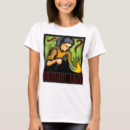 Camiseta Mulheres da versão 01 do Silversmith de Sally