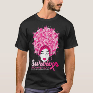 Camiseta Mulheres dão Cancer à consciência afro-africana