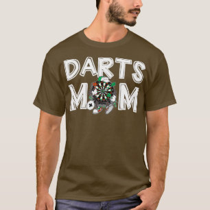 Camiseta Mulheres Darts Mãe Mamãe De Escuridão Presente