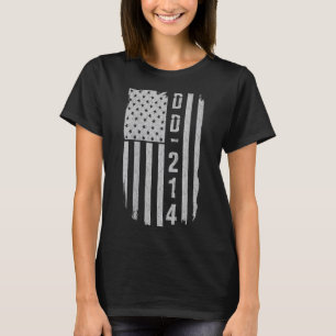 Camiseta Mulheres Dd-214 Veteranos Militares Dão Presentes