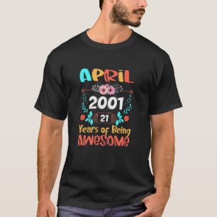 Camiseta Mulheres De 21 Anos Feitas Em Abril De 2001 21Ruas