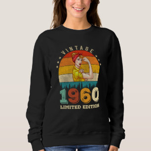 Camiseta Mulheres De 62 Anos De Idade Dia 1960 Vintage 62º 