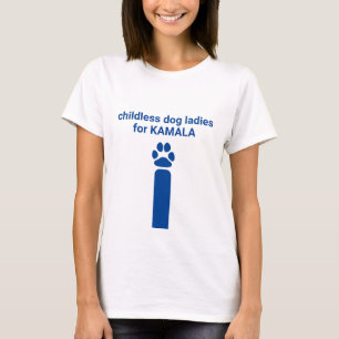 Camiseta Mulheres de cachorro infantis para a divertida pat