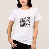 Mulheres de Cachorro Livres para Harris Tee