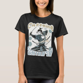 Camiseta Mulheres de Caffeine Samurai
