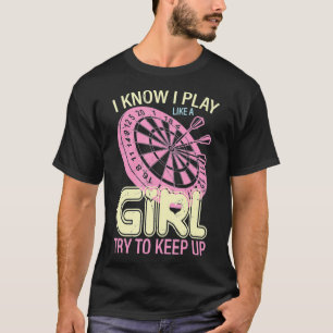 Camiseta Mulheres de Dama de Dama Brincadeiras Brincam Como