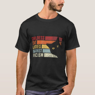 Camiseta Mulheres De Gato Sem Filhos Contra O Fascismo Femi