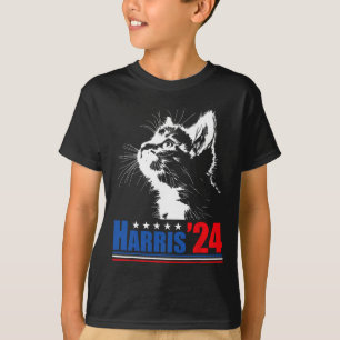 Camiseta Mulheres De Gato Sem Fios Para Kamala Harris 24 Us