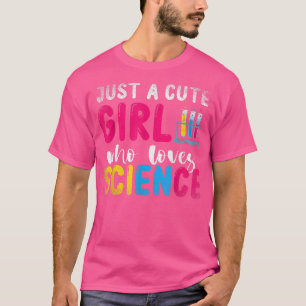 Camiseta Mulheres De Laboratório Cientista Apenas Uma Garot