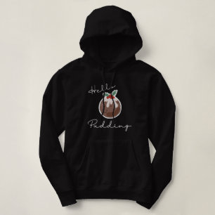 Camiseta Mulheres de Natal Pudim Hoodie