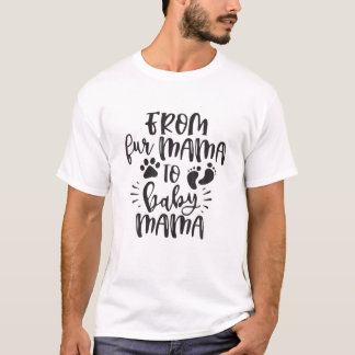 Camiseta Mulheres De Pele Mamãe A Bebê Mamãe Engravidando A