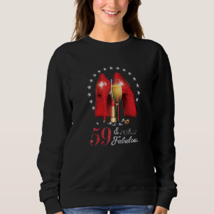 Camiseta Mulheres de salto alto 59 e mulheres fabulosas 59º
