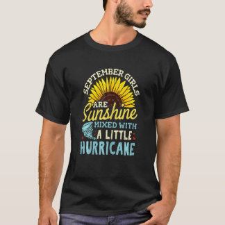 Camiseta Mulheres de setembro Rapariga Aniversário