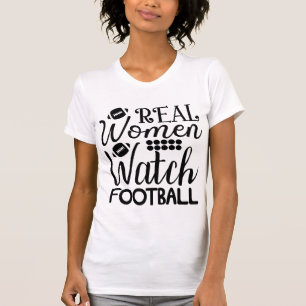 Camiseta Mulheres de Verdade Assistem Futebol Americano