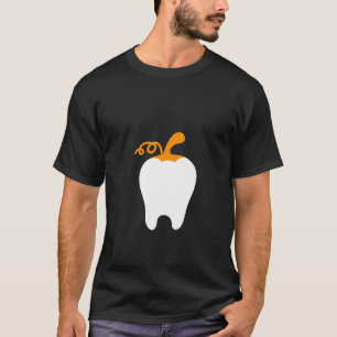 Camiseta Mulheres Dentadas De Pumpkin Mamãe Fácil Cos De Ha
