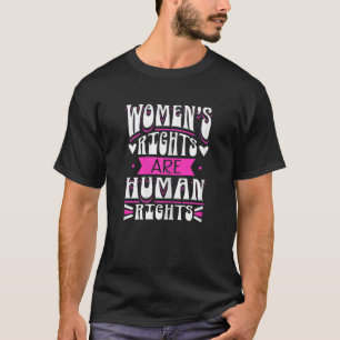 Camiseta Mulheres Direitos da Mulher Feminina é Feminismo c