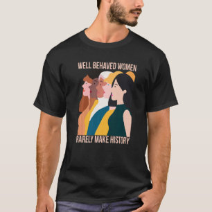 Camiseta Mulheres Direitos Mulheres Empoderamento Mulher Ra