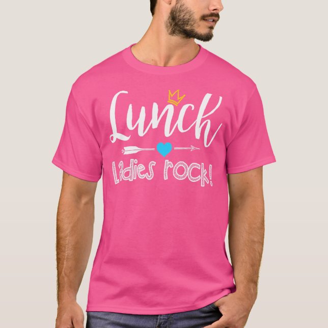 Camiseta Mulheres do Almoço Rock  Esquadrão da Senhora do A (Frente)