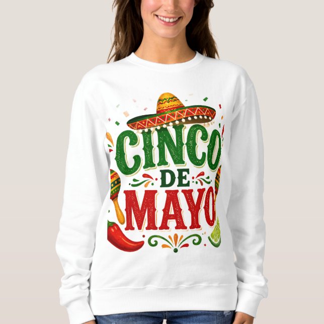Camiseta Mulheres do Cinco de Mayo (Frente)