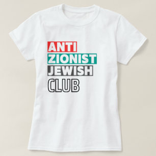 Camiseta Mulheres do Clube Judaico Anti-Sionista