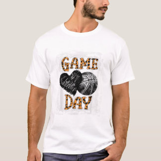 Camiseta Mulheres do Dia de Jogo Leopardo