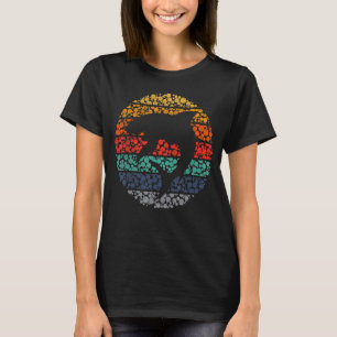 Camiseta Mulheres do Dia Internacional do Tubarão bolinhas