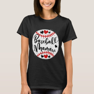 Camiseta mulheres do mamãe beisebol amam dia das mães engra