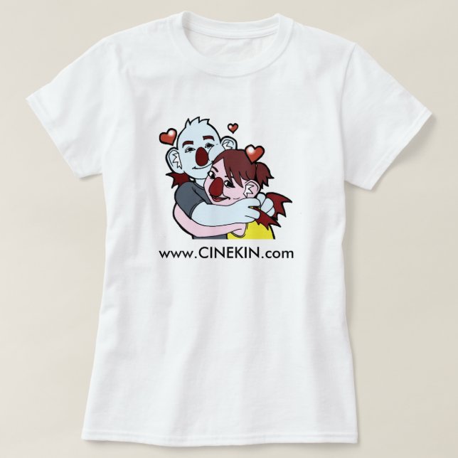 Camiseta mulheres do matchkin (Frente do Design)