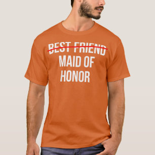 Camiseta Mulheres do Melhor Amigo ao Casamento Madrinha de