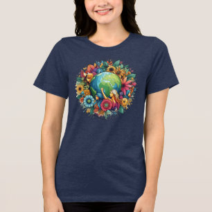 Camiseta Mulheres do Mundo Inspirado Bella+Canvas
