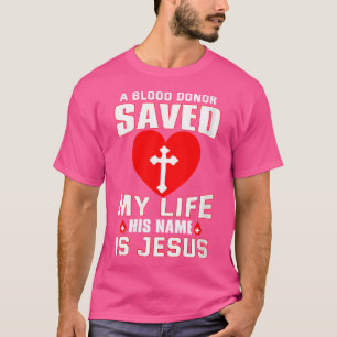 Camiseta Mulheres Doadoras De Sangue Salvou Minha Vida Seu